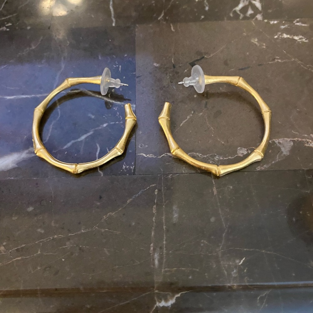 Susan Shaw Bamboo Earrings